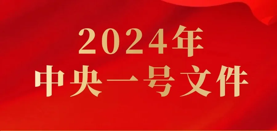 ?全文丨2024年中央一號文件發(fā)布！